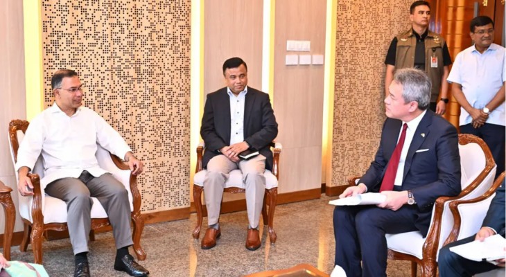 প্রধানমন্ত্রীর সঙ্গে জাপানের বিনিয়োগকারী প্রতিনিধিদলের সাক্ষাৎ